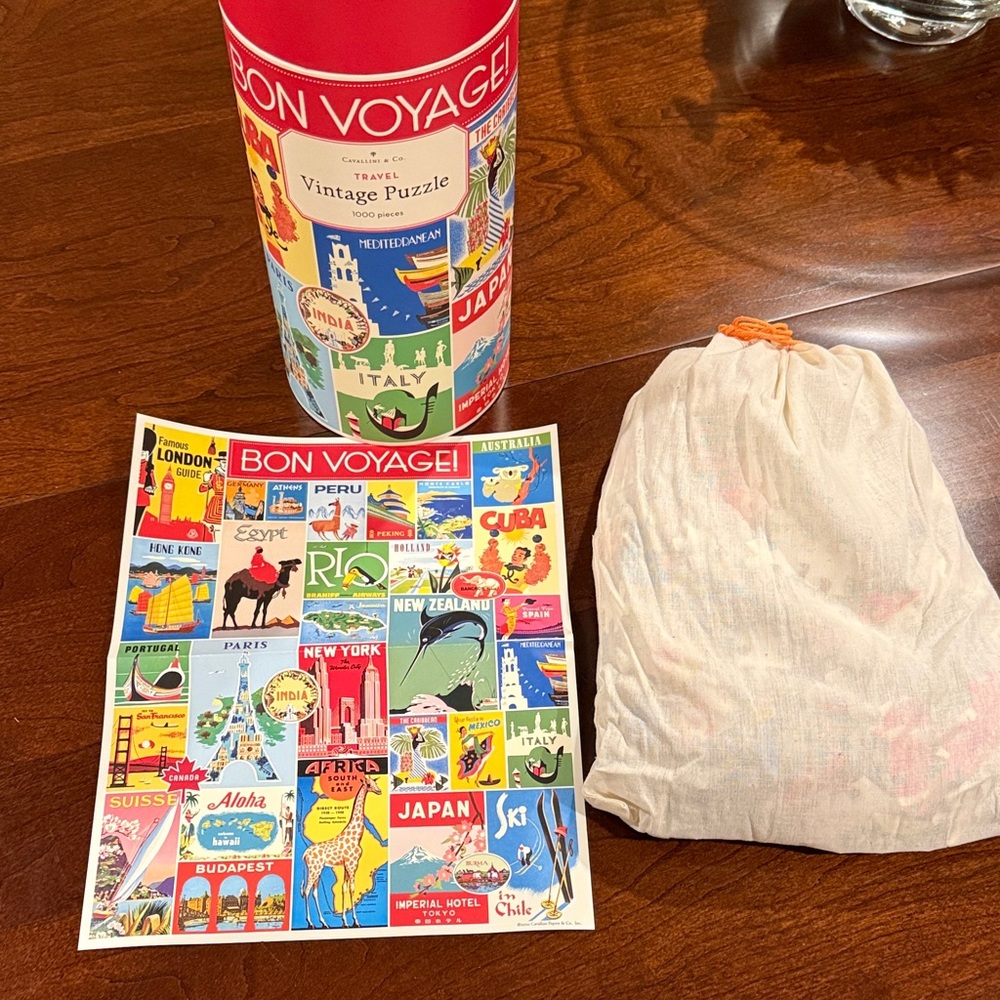 Bon Voyage Travel Puzzle